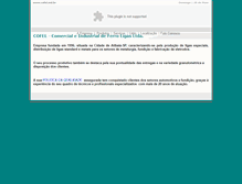 Tablet Screenshot of cofel.ind.br
